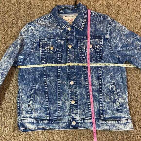 True Religion Blue Denim Jacket - Picture 14 of 15